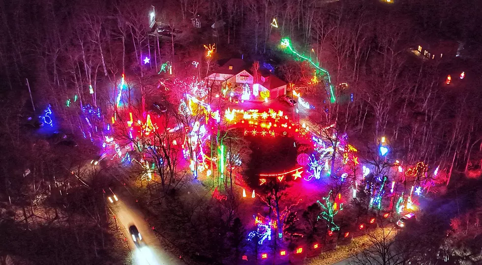 Pantalla de luces de LaGrangeville que rompe récords por encender más de 700,000 luces